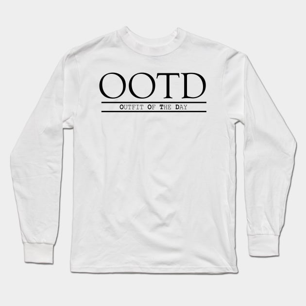 OOTD Long Sleeve T-Shirt by 2P-Design